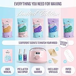Tress Wellness Waxing Kit - Easy to use - Digital