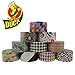 10 Rolls Bulk Lot Colored Duck Duct Tape Pack Print Patterns DIY Arts Crafts Projects 100yds Hobby
