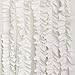 Lush Decor Belle Window Panel for Living, Dining Room, Bedroom (Single Curtain), 84” x 54”, White