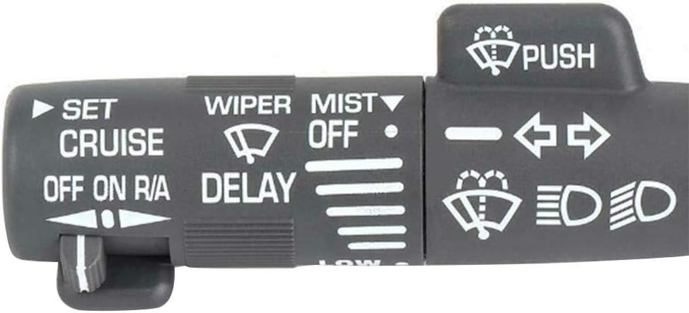 YakeHome Car Cruise Turn Signal Control Switch Windshield Wiper Switch For 26100985 Buick Chevrolet forGM Car Accessories