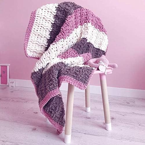 Himalaya Dolphin Baby 2 Pack/Skeins, Super Bulky Velvet Knitting & Amigurumi Yarn, Each 100g/3.5oz, 120m/132yd, Perfect for Blankets & Baby Items