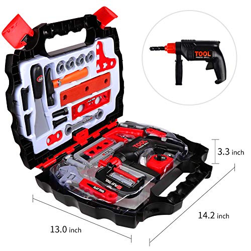 Toy Choi's Toy Drill Set For Kids - Electric Pretend Play
