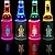 LED Flashlight Beverage Can Bottle Cooler Torch Light for Outdoors. Boating. Fishing. Camping. Hiking. Sports. Parties and Events, Water Bottle Accessory - Great for Your Gift Baskets. (black)