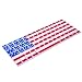 HDE Protective Silicone Keyboard Cover Skin for Macbook Air 11.6 (Model 1370 and A1465), American Flag