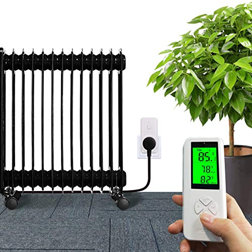 Wireless Temperature Controlled Outlet, Digital Plug in Thermostat