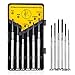 Mini Precision Screwdriver Set 6 Pcs Philips and Flathead Bits in Different Size Small Glasses Jewelry Electronic Devices Repair Tool Kit with Case