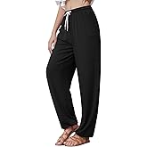 QIANXIZHAN Women's Harem Pants, Hippie Palazzo Pants Boho Joggers Yoga Clothes with Pockets