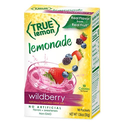 True Citrus Drink Mix Variety Pack, Strawberry Lemonade, Wildberry Lemonade, Original Limeade