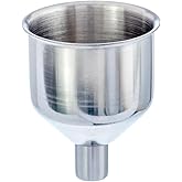 SE Stainless Steel Funnel for Flasks Bottles and Mini Bottles, Small Steel Drink Funnel for Filling Drinking Liquor Flask, Tr