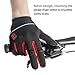 Zookki Work Gloves,Full finger-Black,M(6.7inches-7.9inches)