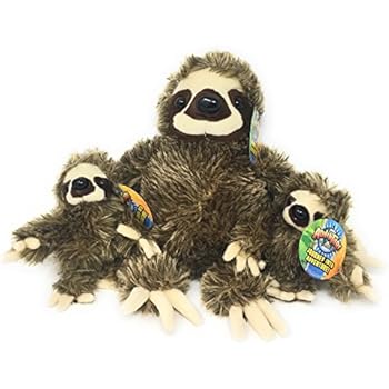 Amazon.com: Wild Republic Jumbo Sloth Plush, Giant Stuffed Animal, 30
