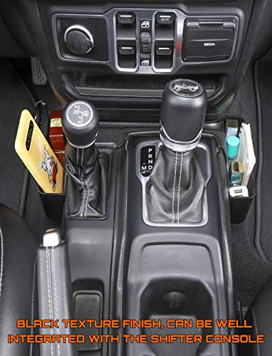 Savadicar-GT-2-Shifter-Storage-Box-Gear-Shift-Console-Side-Tray-Organizer-for-2018-2021-Jeep-Wrangler-JL-JLU-Gladiator-JT-Truck-Interior-Storage-Accessories-Black-1-PCS-Upgraded-Version