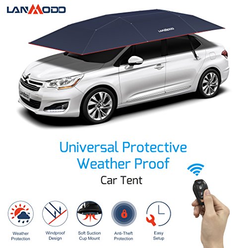 Lanmodo Automatic Car Roof Tent with Remote Control, Wireless Car