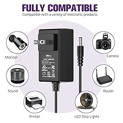 EMITEVER 24V DC Power Supply, 30W LED Power