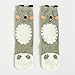 Qteland Unisex Baby Knee High Stockings Tube Socks for Kids 6-pack