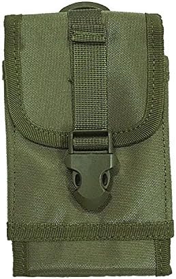 HLHSPORT Tactical Molle Phone Pouch Loop Belt Waist Bag Buckle Cell Phone Pouch Holster Cover Case