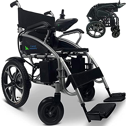 Culver All Terrain Electric Wheelchair Heavy Duty, 2xMotor Foldable