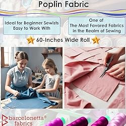 Barcelonetta | Poplin Fabric | for Sewing | by The