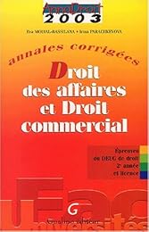 Droit des affaires et droit commercial