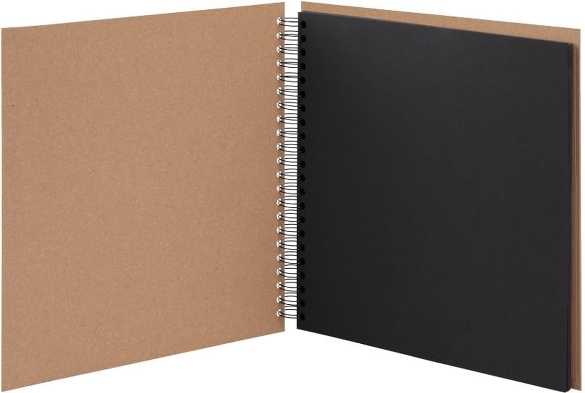 S.O.H.O. 1329452627 290 x 290 mm Kraft Wire-O Photo Album — image 1