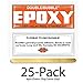 Hardman Double Bubble Orange Toughened Epoxy (High Peel Strength) 25 Packs (#04007)