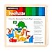 Dinosaur Puzzle 3D Wood Jigsaw for Toddlers & Kids Age 3 +, 9”x 9” x .5”, Bright Colorful Shape Sorting, Promotes Play Imagination Creativity & Learning, Non Toxic, Super Fun Gift