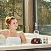 Elegance Nebulizing Essential Oil Diffuser for Aromatherapy by Organic Aromas Dark-Colored Wood Base and Glass Top