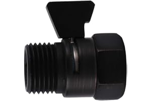WEIRUN Water Flow Control Valve,Shut Off Valve for Handheld Shower Bidet Spray Head,Shower Head Flow Control Valve,Water Pressure Regulator, Shower Flow Restrictor Replacement Oil Rubbed Bronze