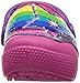 Crocs Kids' Fun Lab Light-up Girls Graphic Clog, Multi Stars, 9 M US Toddler