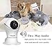 FullHD 1080p WiFi Home Security Camera Pet Camera Wireless IP Indoor Surveillance System Pan/Tilt/Zoom with 2 Way Audio Night Vision Motion Detection Remote Baby Monitor iOS/Android