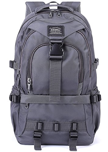 KAUKKO Multifunctional Hiking Travel Backpack Laptop School 