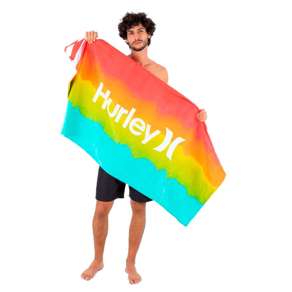 Hurley U Tie Dye Gradient Red Towel