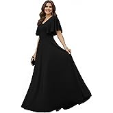 KOH KOH Womens 2026 Long Elegant Bridesmaid Evening Cocktail Modest Maxi Dress