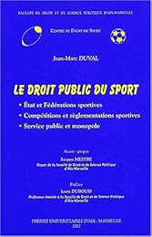 Le  droit public du sport