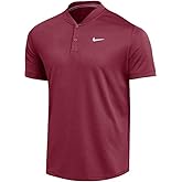 Nike Mens DRI-FIT Blade Polo (Large, Cardinal)