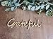 Grateful wood cutouts, fall plate decorations