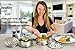Stackable Steamer Insert Pans Compatible with Instant Pot or Ninja Foodi 6qt or 8qt Accessories as a Pot in Pot Pressure Cooker Pan or used as a Baking Lasagne Pan by Swish Abode
