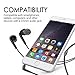 MEE Audio RX18 Comfort-Fit in-Ear Headphones with Enhanced Bass (Black)