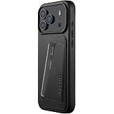 Mujjo Wallet Leather Case for iPhone 17 Pro Max - MagSafe Compatible - Black