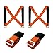 TGY Lifting Moving Straps Carrying Belt Max Load 350 Pound Easy Carry Furniture, Appliances, Mattresses, or any Heavy Object 2 Person Moving Tool Orange