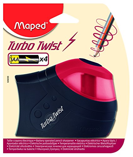 Maped Turbo Twist 1 Hole Battery Powered Sharpener (026030)