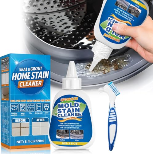 Mold Stain Cleaner Gel, 8 FL oz Heavy-Duty Household Cleaner for Washing
