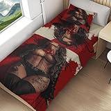 Sexy Girl Twin XL Dorm Bedding 3 Piece Sexy Naked
