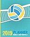2019 Planner Weekly And Monthly: Calendar Schedule and Organizer. Inspirational Quotes, Volleyball Cover | January 2019 through December 2019 by Paper Pumpkin