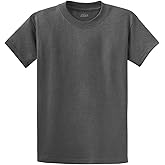 Joe's USA Mens Heavyweight 6.1-Ounce, 100% Cotton T-Shirts in Regular, Big and Tall Sizes
