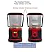 Rechargeable Long Lasting LED Lantern Very Bright! 400 Lumens, 360 Degree Coverage, Power Bank, Phone Charger, Home, Hurricane, Camping, Safety, Convenience, Free Dynamo Hand Crank Charger $10 Value