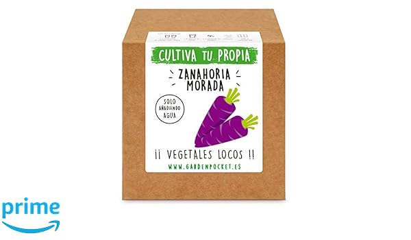 Garden Pocket - Kit Cultivo Zanahoria Morada: Amazon.es: Jardín
