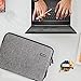 Inateck Universal 14 Inch Felt Laptop Sleeve Case Cover Bag (Fit 15.4 inch Macbook Pro Retina) - Gray