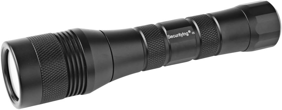 SecurityIng Wide 120 Degrees Beam Angle Scuba Diving Photography Video Flashlight 1050Lm 150M LED Underwater Torch (Battery Not Included) - Image 4