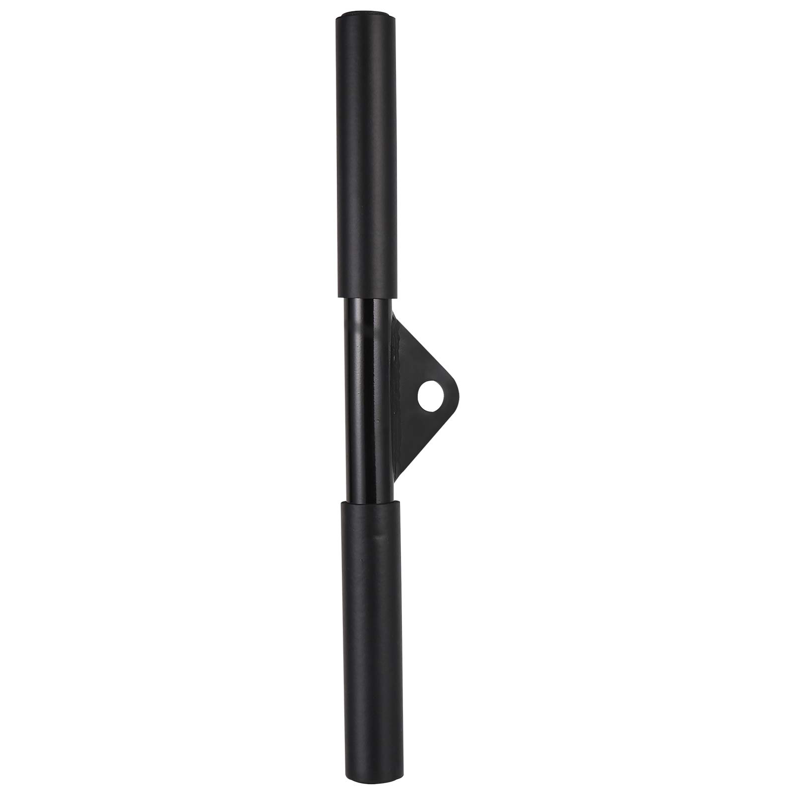 DIY Rotating Straight Bar Bicep Pull Bar Weight Machine Accessories Training Pull Supplies for Home Gym Exercise Back Arm Shoulder Muscles Black